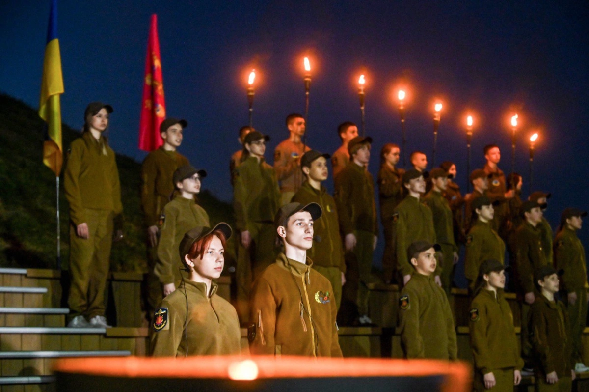 Посвята Мелітопольського та Пологівського осередків юнацького руху "Байда"